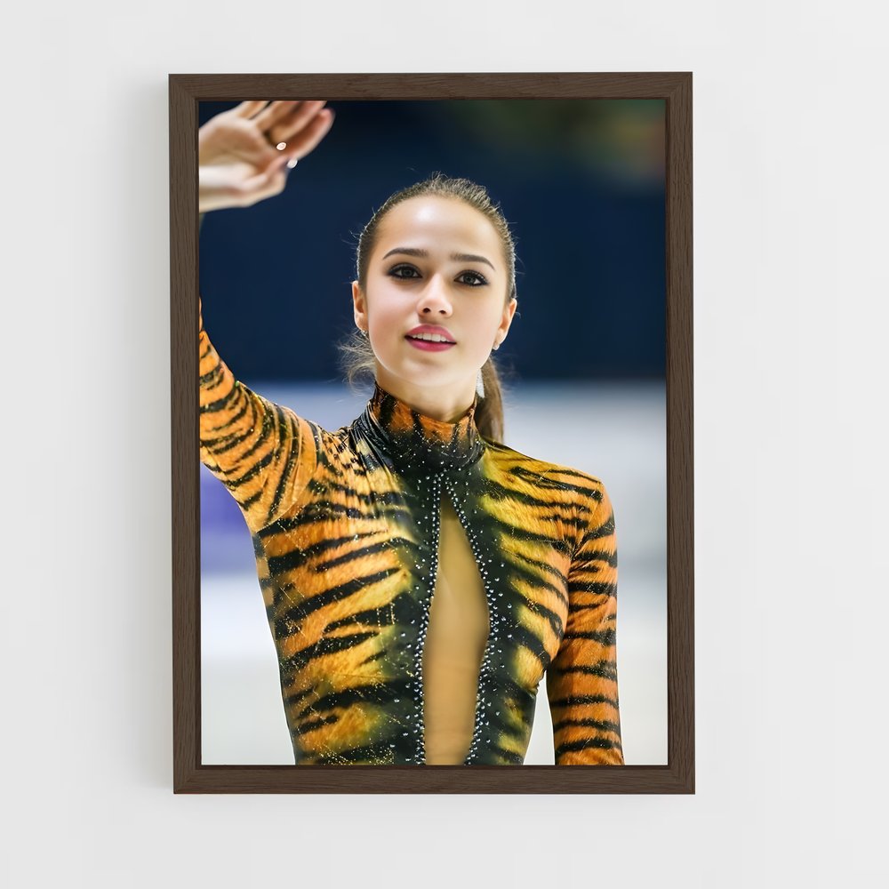 Poster Alina zagitova féline – affiche Patinage artistique (vue 5)
